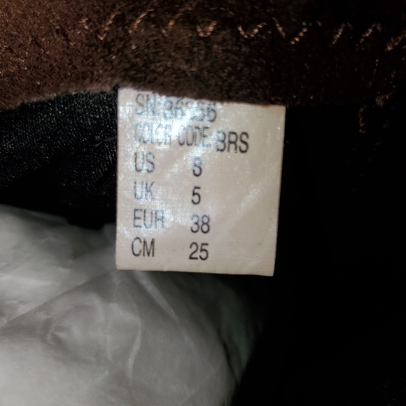 🤎Beautiful Brown Faux Suede Knee High Boots 🤎 - Picture 9 of 10